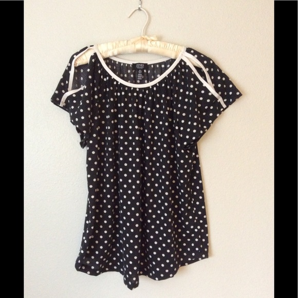 Jones New York Tops - Polka Dot Top